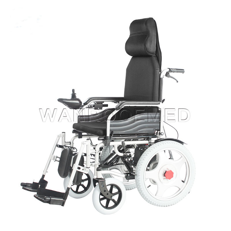 BWHE1802 Стальная электрическая инвалидная коляска для инвалидов