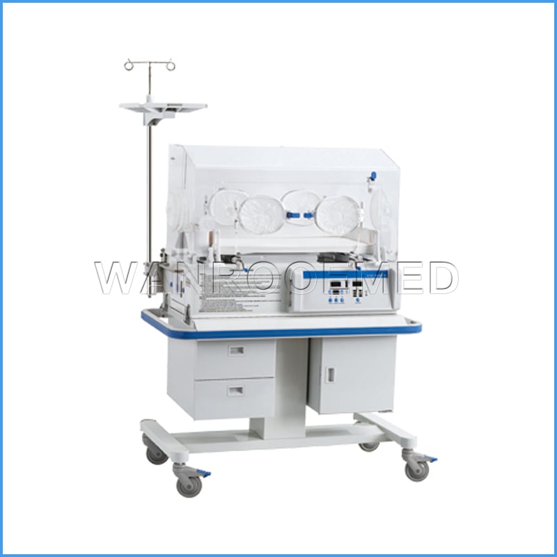 HB-YP90A Медицинское оборудование Хорошее качество Низкая цена Медицинский транспорт Baby Incubator для продажи