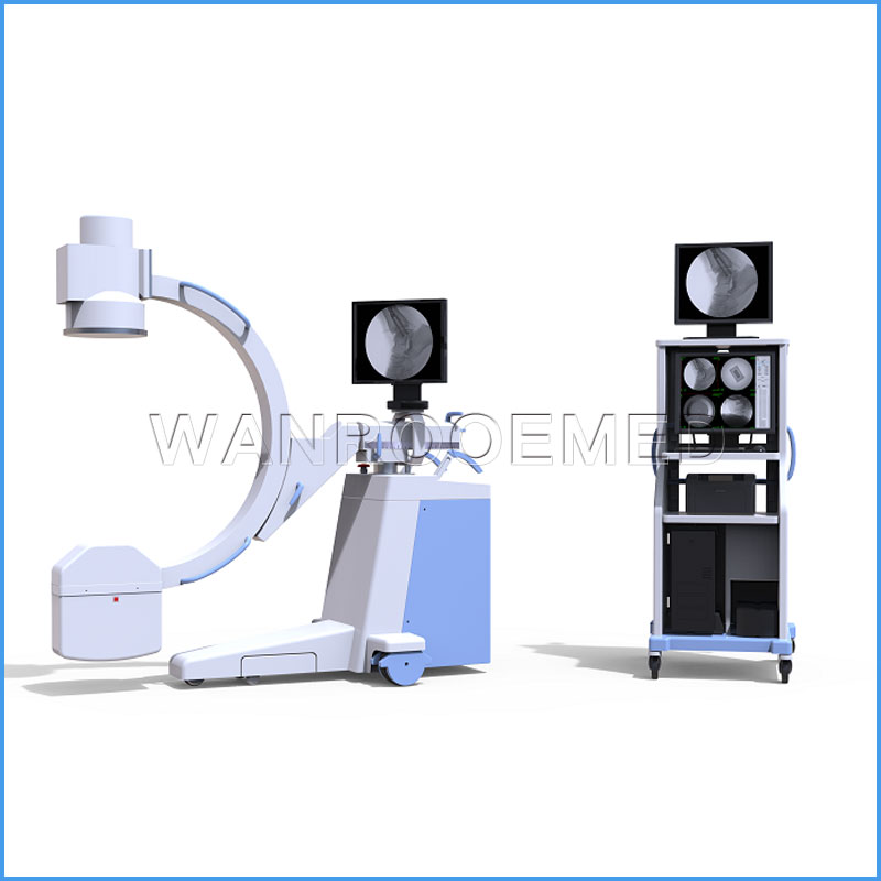 PLX112B Высокочастотное портативное стоматологическое оборудование Цифровой портативный рентгеновский аппарат C-arm